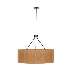 Dobson Pendant Natural/Black - Ornate Home