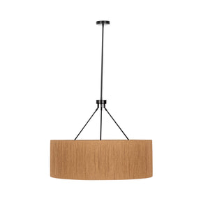 Dobson Pendant Natural/Black - Ornate Home