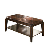 Docila Walnut Coffee/End Table Set (3Pc Pk) - Ornate Home