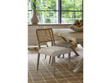 Dockside Crypton Nomad Snow/Natural Oak Chair (Set of 2) - Ornate Home
