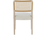 Dockside Crypton Nomad Snow/Natural Oak Chair (Set of 2) - Ornate Home