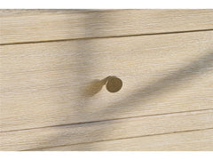 Dockside Natural Oak 2 Drawers Nightstand - Ornate Home