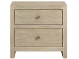 Dockside Natural Oak 2 Drawers Nightstand - Ornate Home