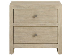 Dockside Natural Oak 2 Drawers Nightstand - Ornate Home