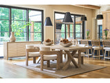Dockside Natural Oak 86" Dining Table - Ornate Home