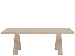 Dockside Natural Oak 86" Dining Table - Ornate Home