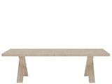 Dockside Natural Oak 86" Dining Table - Ornate Home