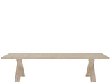Dockside Natural Oak 86" Dining Table - Ornate Home