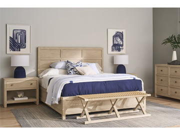 Dockside Natural Oak Bench - Ornate Home
