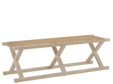 Dockside Natural Oak Bench - Ornate Home
