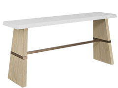 Dockside Natural Oak Console Table - Ornate Home