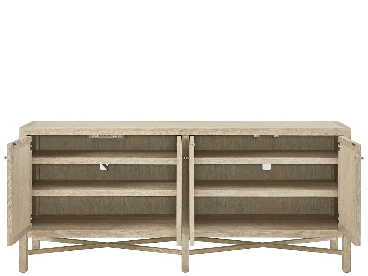 Dockside Natural Oak Credenza - Ornate Home