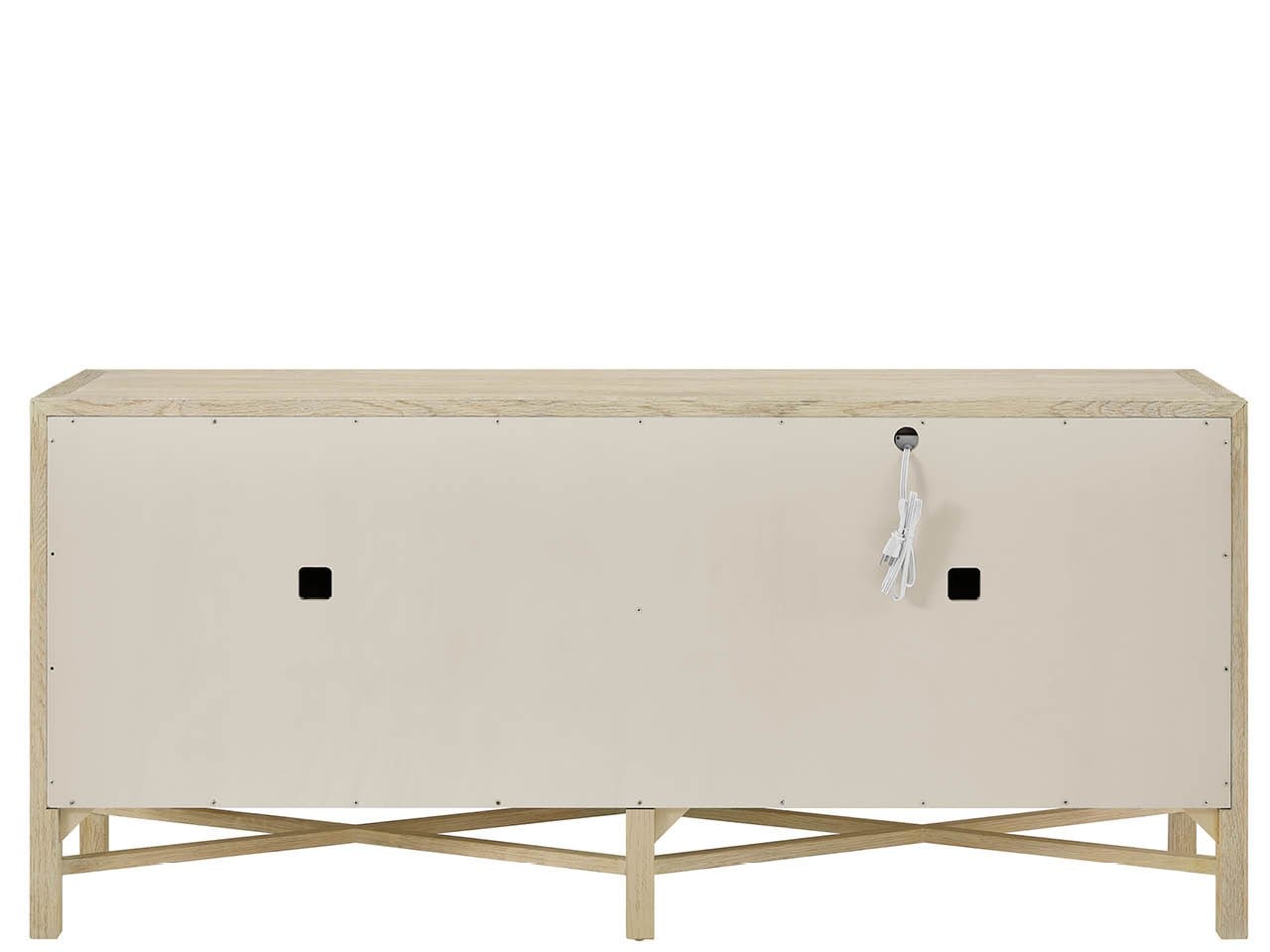 Dockside Natural Oak Credenza - Ornate Home