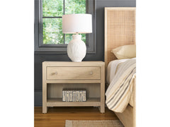 Dockside Natural Oak One Drawer Nightstand - Ornate Home