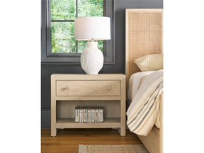 Dockside Natural Oak One Drawer Nightstand - Ornate Home