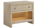 Dockside Natural Oak One Drawer Nightstand - Ornate Home