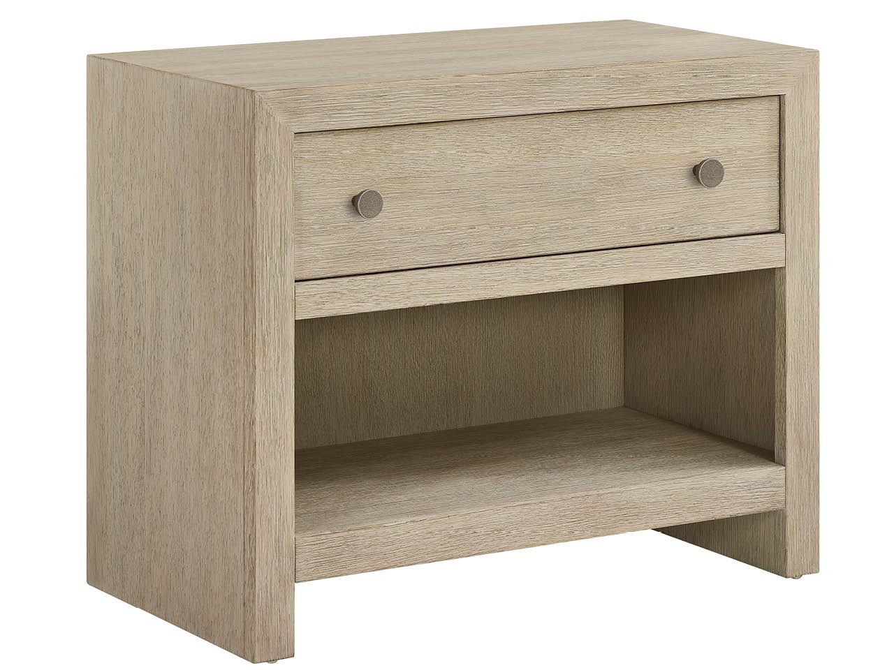 Dockside Natural Oak One Drawer Nightstand - Ornate Home