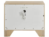 Dockside Natural Oak One Drawer Nightstand - Ornate Home