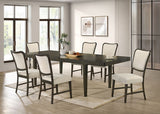 Doconde Espresso 7 Pc. Dining Table Set - Ornate Home