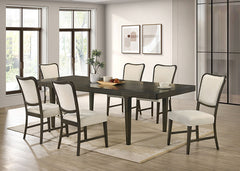 Doconde Espresso 7 Pc. Dining Table Set - Ornate Home