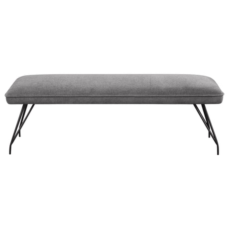 Dodson Grey Dining Bench - Ornate Home
