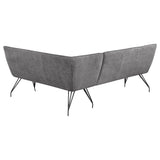 Dodson Grey Nook Dining Bench - Ornate Home