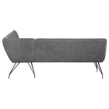 Dodson Grey Nook Dining Bench - Ornate Home