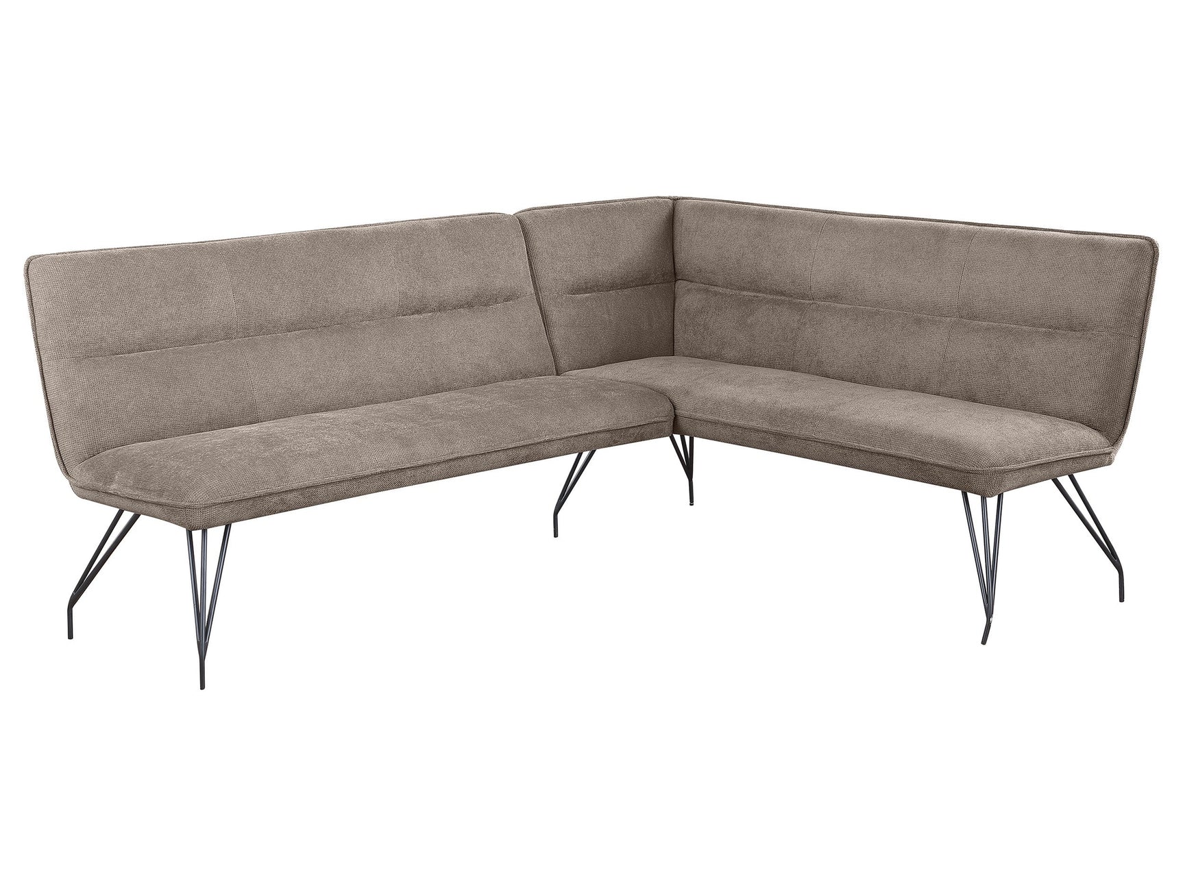 Dodson Taupe Nook Dining Bench - Ornate Home