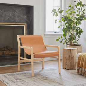 Doek Tan Accent Chair - Ornate Home