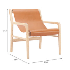 Doek Tan Accent Chair - Ornate Home