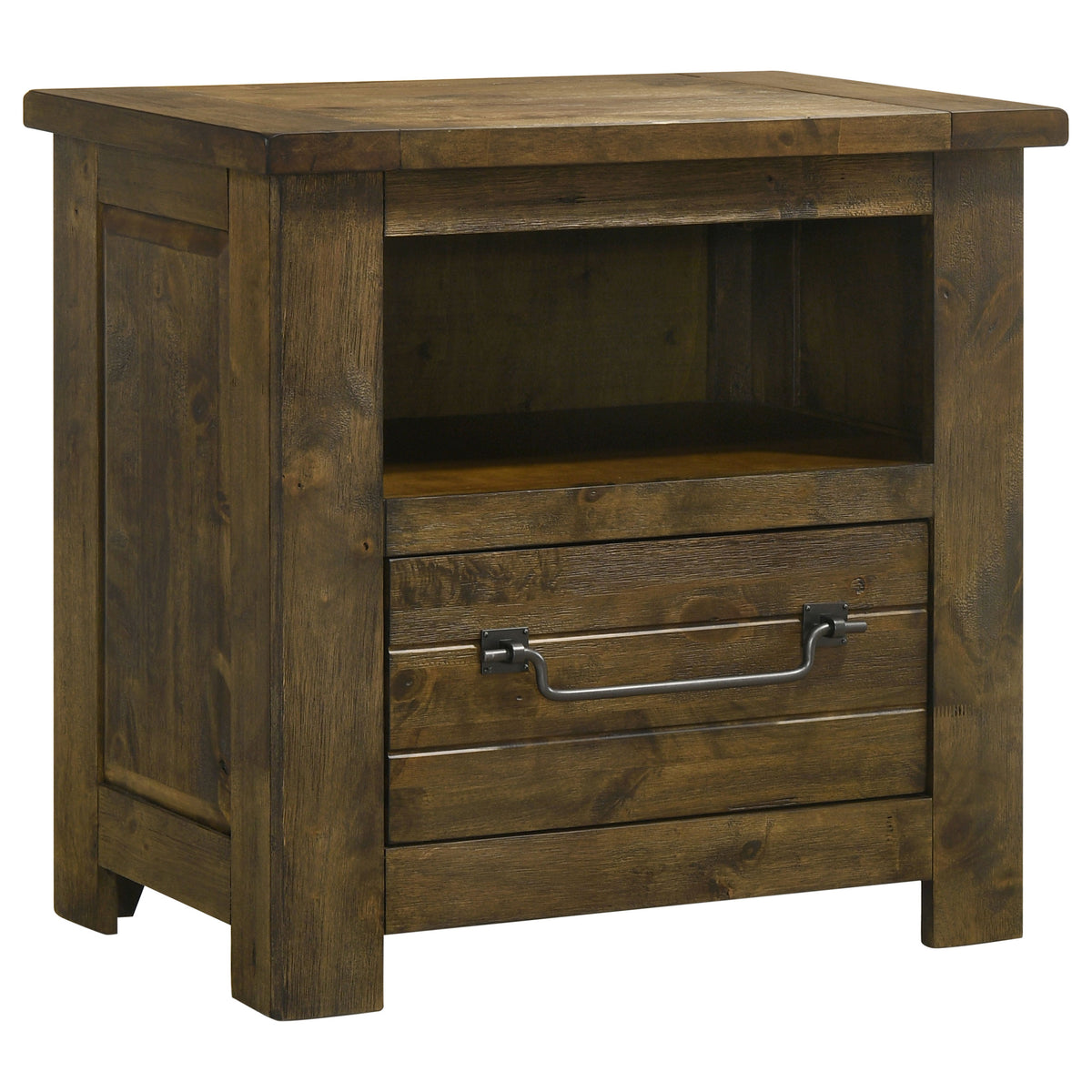 Doherty Rustic Brown 5-Piece California King Bedroom Set - Ornate Home