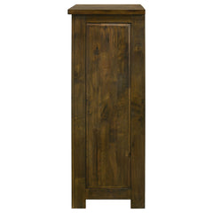 Doherty Rustic Brown 5-drawer Chest Of Drawers - Ornate Home