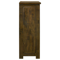 Doherty Rustic Brown 5-drawer Chest Of Drawers - Ornate Home