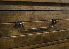 Doherty Rustic Brown 5-drawer Chest Of Drawers - Ornate Home