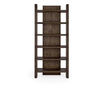 Doku Dark Brown Bookcase - Ornate Home