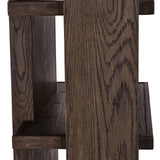 Doku Dark Brown Bookcase - Ornate Home