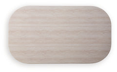 Dolan Creek Beige/Brown Rectangular Cocktail Table - Ornate Home