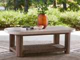 Dolan Creek Beige/Brown Rectangular Cocktail Table - Ornate Home