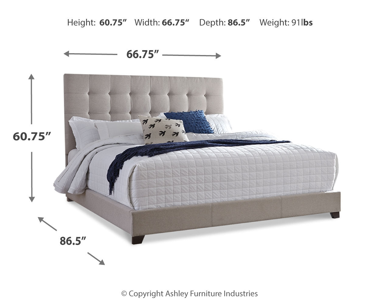 Dolante Multi Queen Upholstered Bedroom Set with Dresser, Mirror and Nightstand - Ornate Home