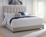 Dolante Multi Queen Upholstered Bedroom Set with Dresser, Mirror and Nightstand - Ornate Home