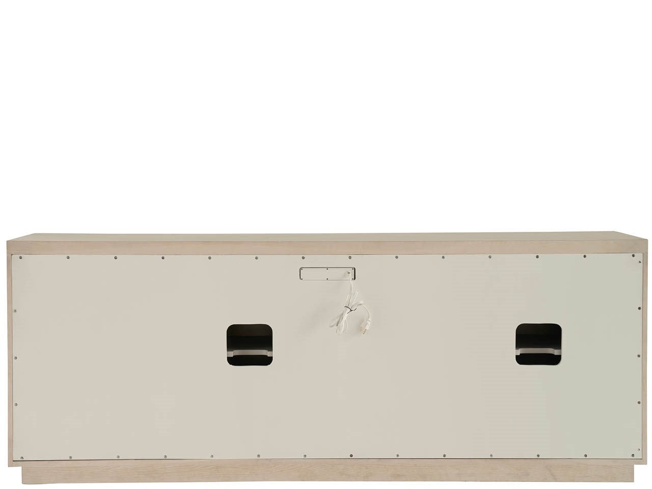 Dolce White Oak/Antique Silver Credenza - Ornate Home