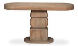 Dolmen Brown Stacked Console Table - Ornate Home