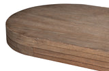 Dolmen Brown Stacked Console Table - Ornate Home