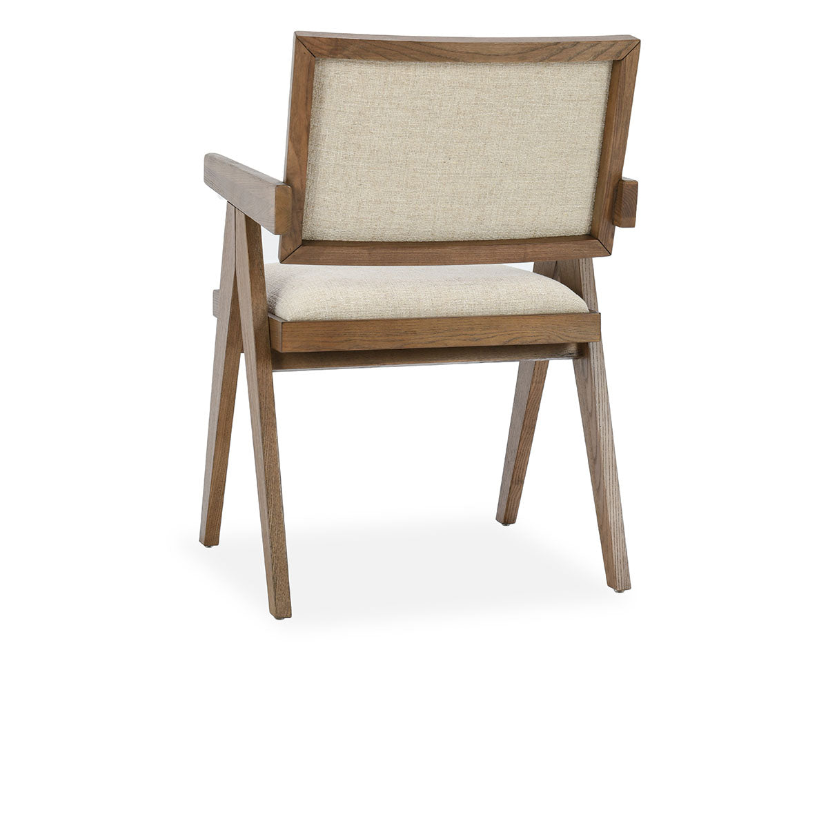 Dolton Beige/Natural Dining Arm Chair - Ornate Home