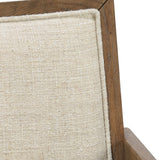 Dolton Beige/Natural Dining Arm Chair - Ornate Home