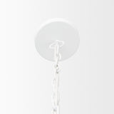 Doma White 24" Round Dome Pendant Light - Ornate Home