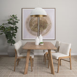 Doma White 24" Round Dome Pendant Light - Ornate Home