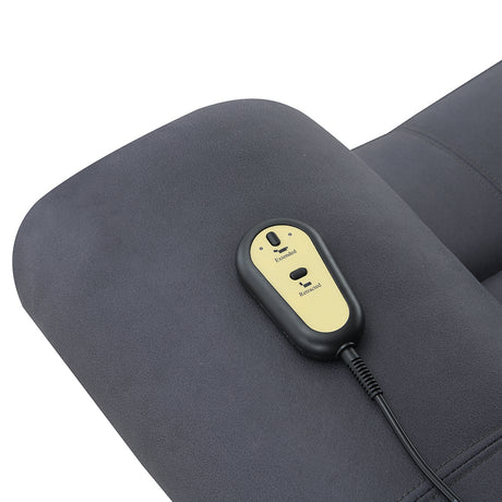 Domana Dark Blue Power Recliner - Ornate Home