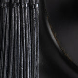 Dome Black 24" Ceiling Light