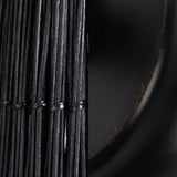 Dome Black 40" Ceiling Light